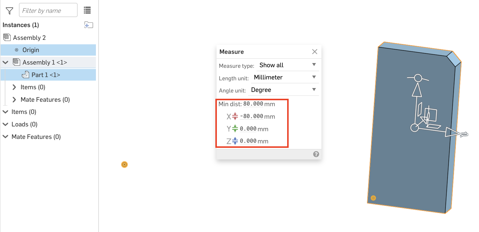 subassembly transformation in Onshape