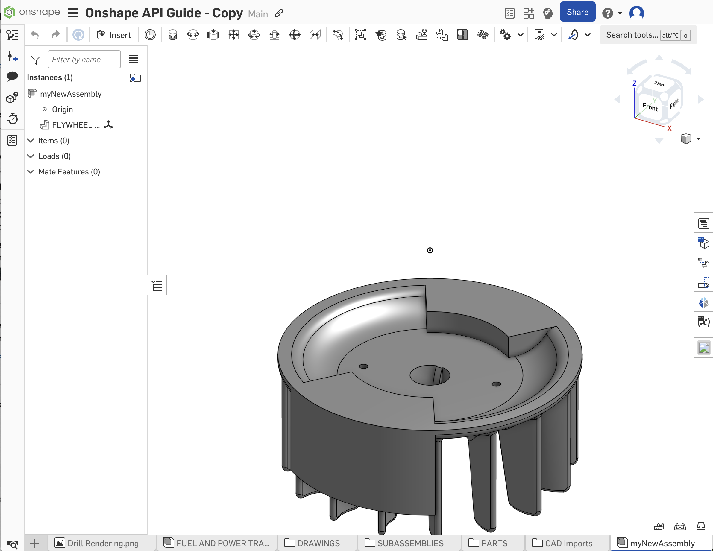 crankshaft instance has been removed from the new assembly