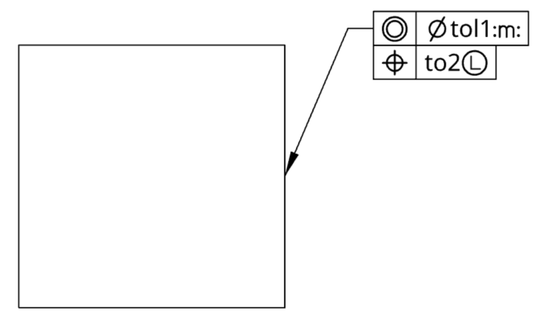 annotation leader associated with a view edge