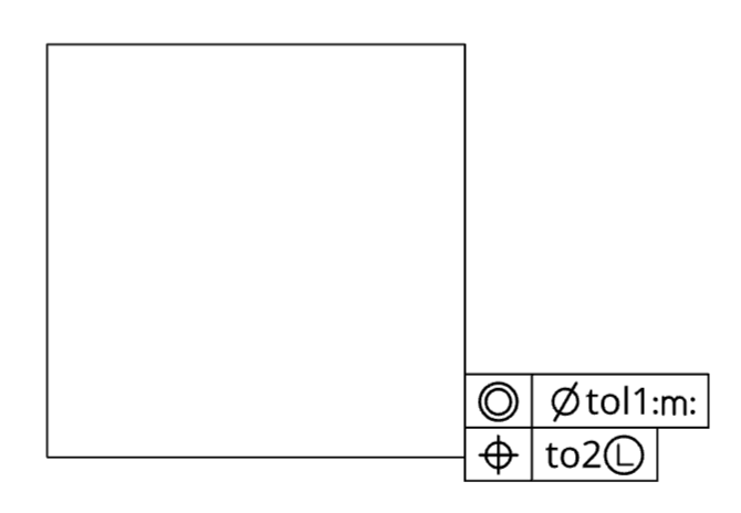 annotation associated with a view edge without a leader