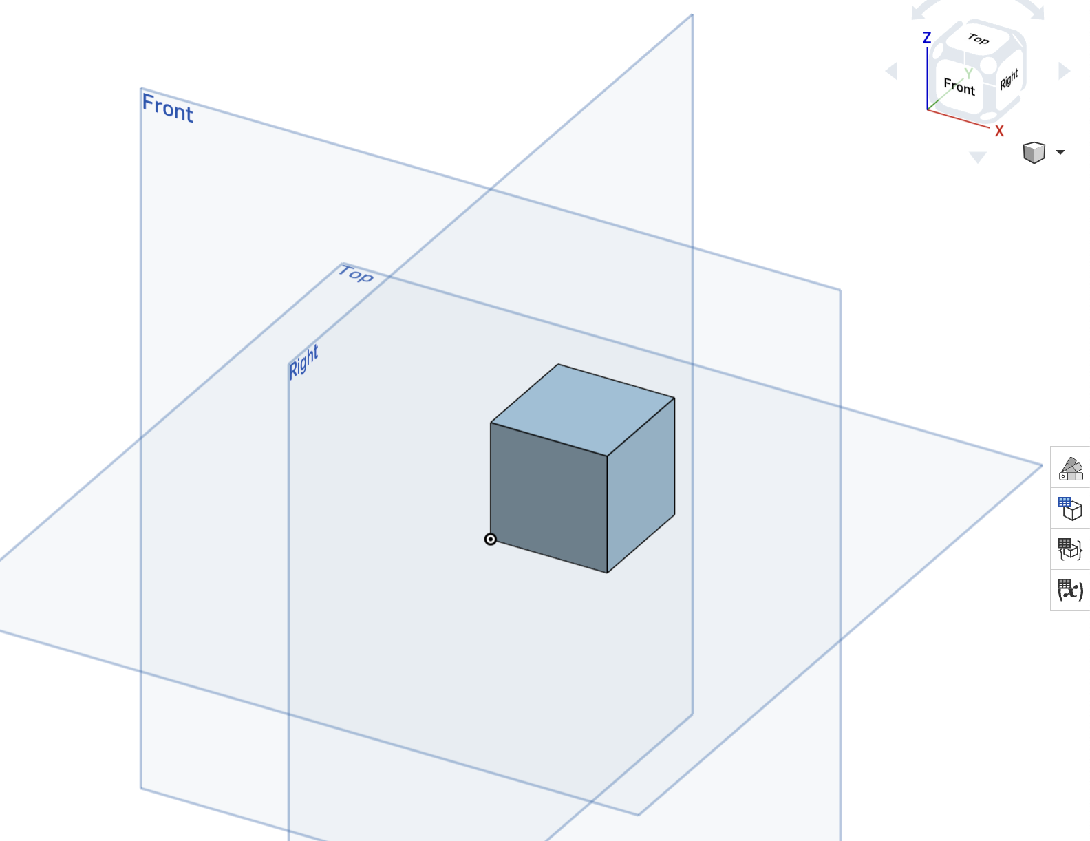 cube added to part studio via features api
